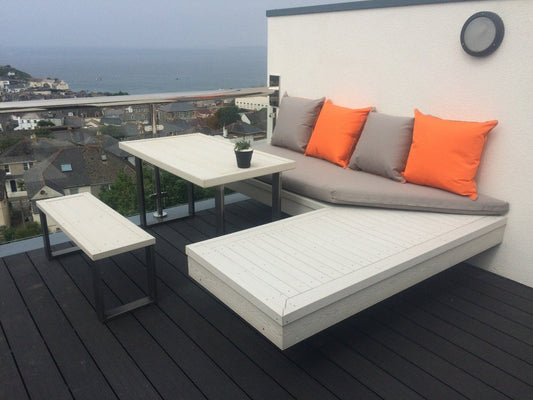 Using Composite Decking to Create Benches, Planters and Gates