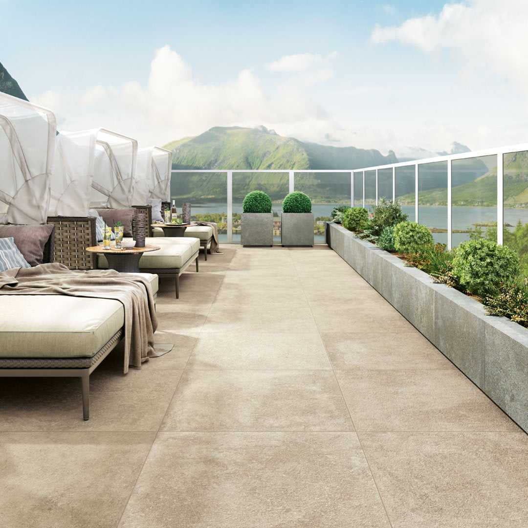 EnviroBuild Limestone Luxury Porcelain Tile