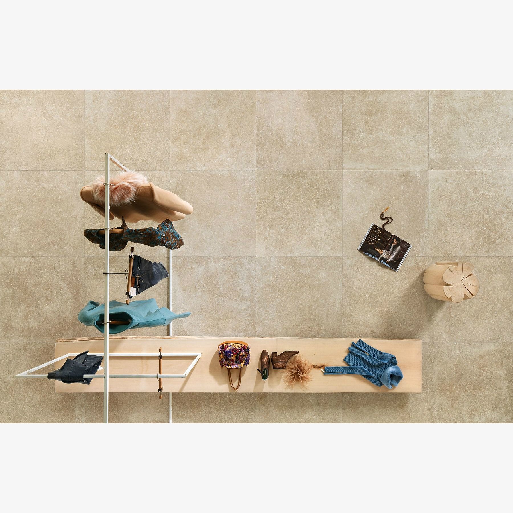 EnviroBuild Limestone Luxury Porcelain Tile