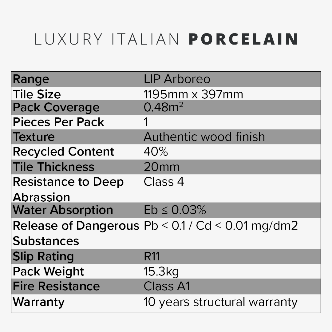 Chestnut 1195x397mm