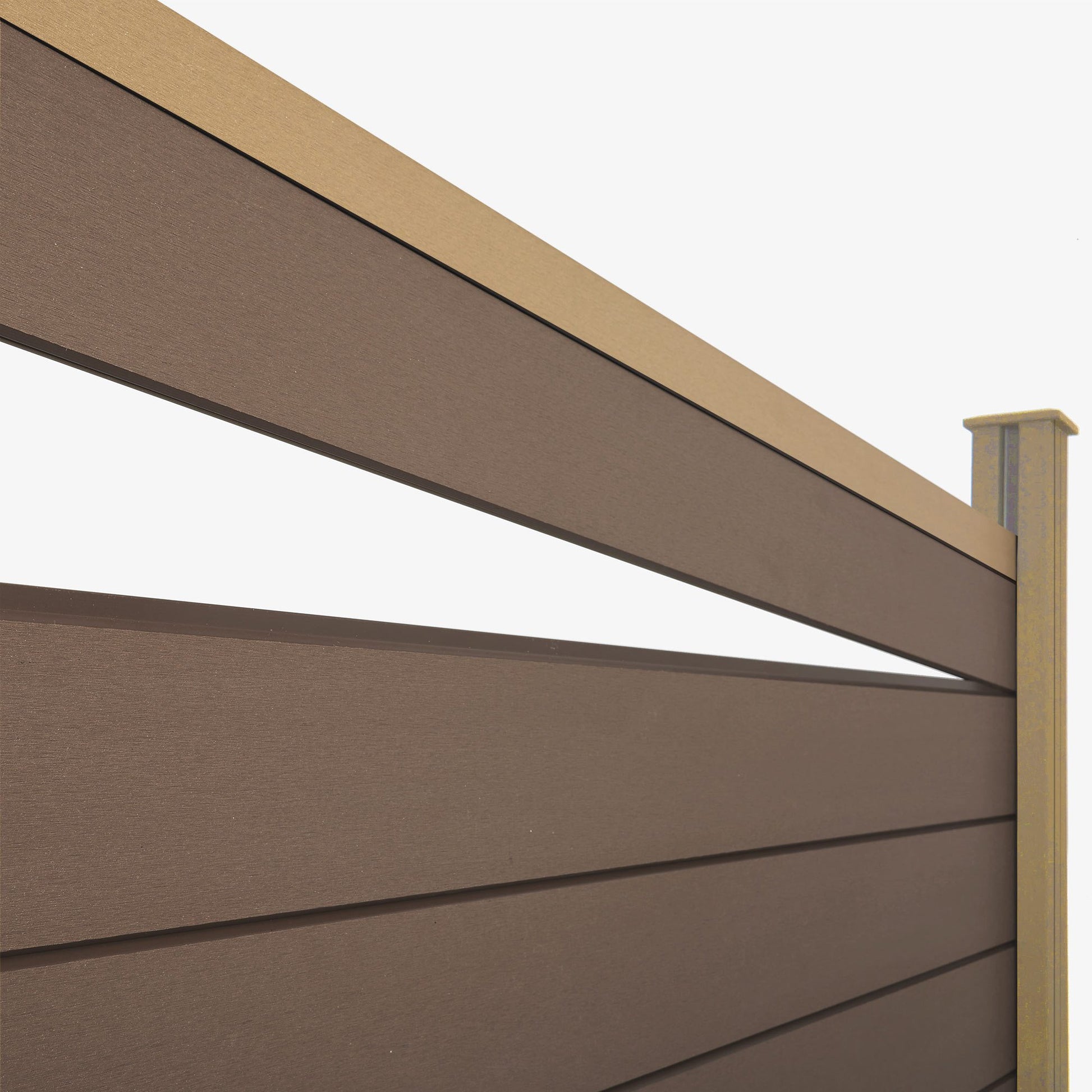 EnviroBuild Pioneer Walnut Fencing