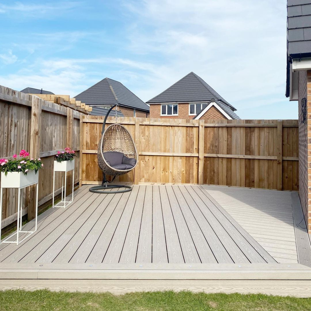 Silver Birch Composite Decking | Explorer