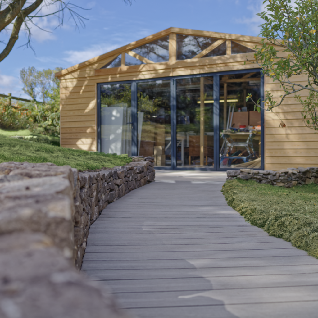 Silver Birch Composite Decking | Explorer