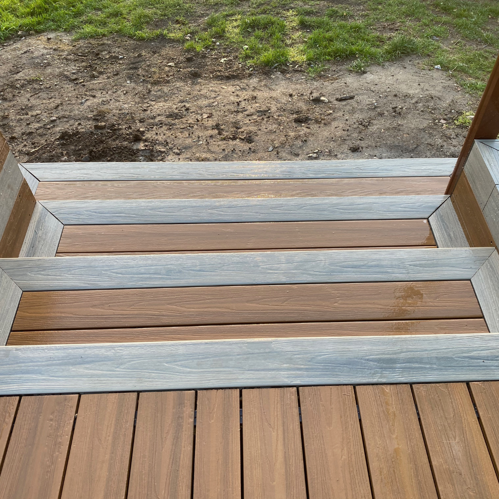 Teak Composite Decking | Frontier