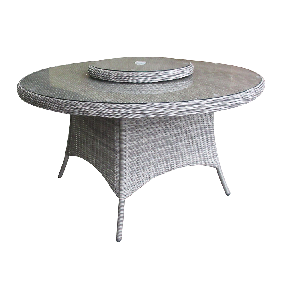Astor Dark 8 Seat Round Dining Set