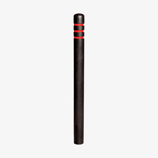 Chamfered Bollard - 3 Red