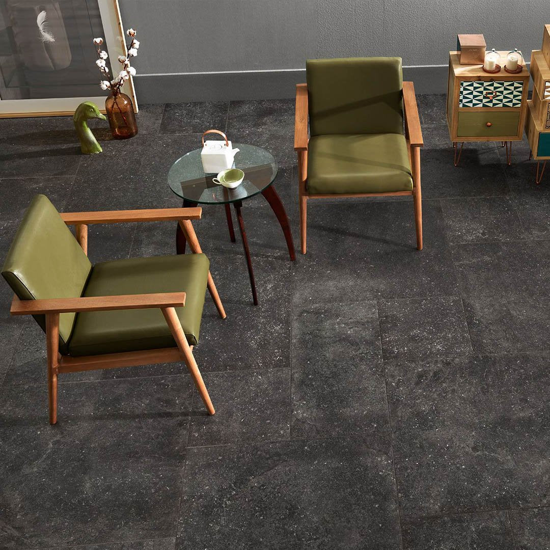 EnviroBuild Graphite Luxury Porcelain Tile 