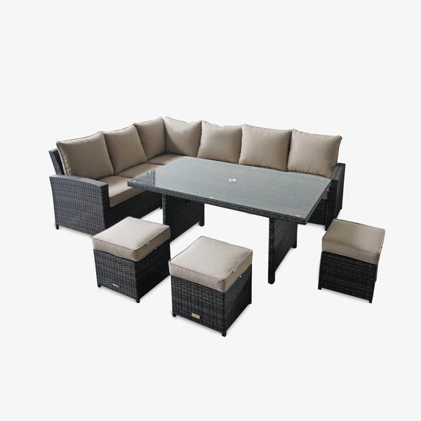 Huxley 9 Seat Dining Sofa Set